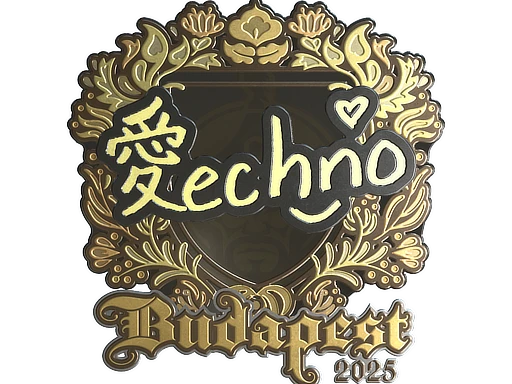 Techno4K (Gold) | Budapest 2025 sticker
