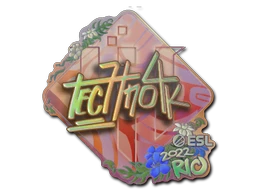 Techno4K (Holo) | Rio 2022 sticker