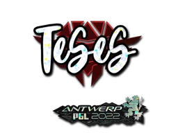 TeSeS (Glitter) | Antwerp 2022 sticker