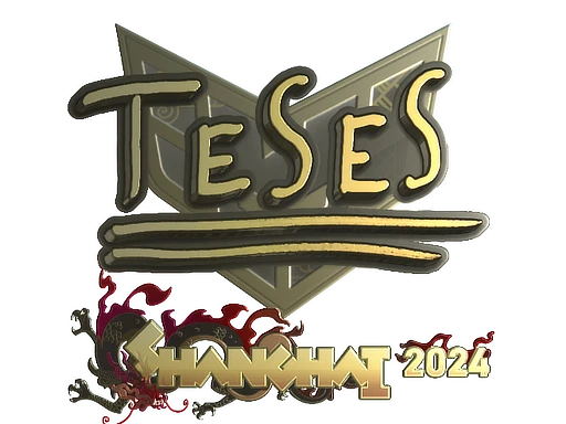 TeSeS (Gold) | Shanghai 2024 sticker