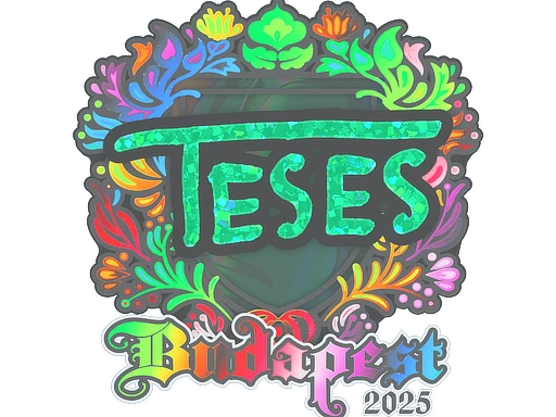 TeSeS (Holo) | Budapest 2025 sticker