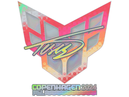 TeSeS (Holo) | Copenhagen 2024 sticker