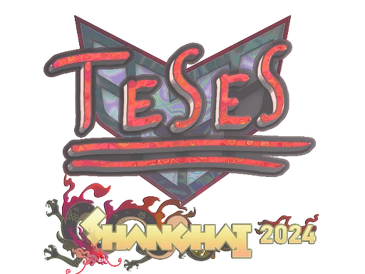 TeSeS (Holo) | Shanghai 2024 sticker