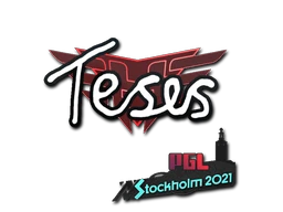 TeSeS | Stockholm 2021 sticker