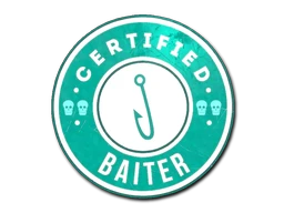 The Baiter sticker