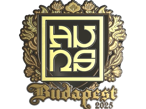 The Huns (Gold) | Budapest 2025 sticker