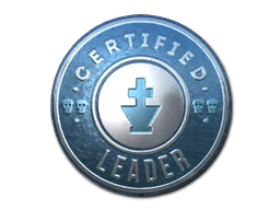 The Leader sticker