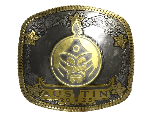 The Mongolz (Gold) | Austin 2025 sticker