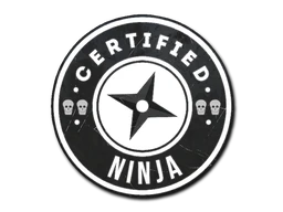 The Ninja sticker