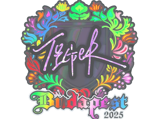 Tiger (Holo) | Budapest 2025 sticker