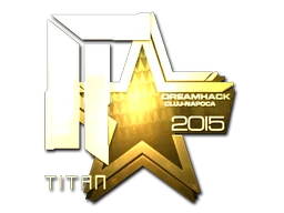 Titan (Gold) | Cluj-Napoca 2015 sticker