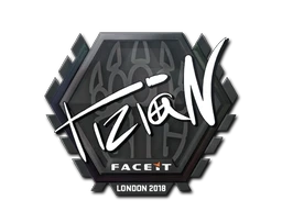 tiziaN | London 2018 sticker