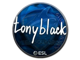 tonyblack (Foil) | Katowice 2019 sticker