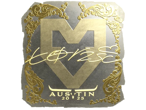 torzsi (Gold) | Austin 2025 sticker