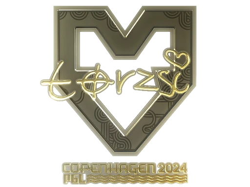 torzsi (Gold) | Copenhagen 2024 sticker