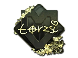 torzsi (Gold) | Rio 2022 sticker