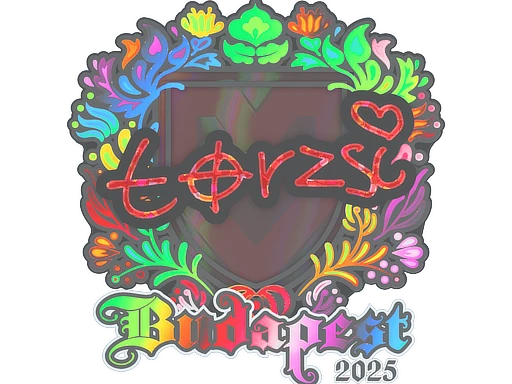 torzsi (Holo) | Budapest 2025 sticker