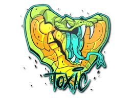 Toxic sticker