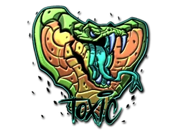 Toxic sticker
