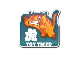 Toy Tiger sticker