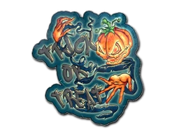 Trick Or Treat sticker