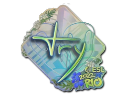 TRY (Holo) | Rio 2022 sticker