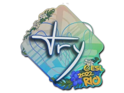 TRY | Rio 2022 sticker