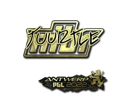 Tuurtle (Gold) | Antwerp 2022 sticker