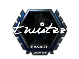 Twistzz (Foil) | London 2018 sticker