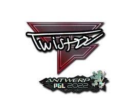 Twistzz (Glitter) | Antwerp 2022 sticker