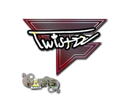 Twistzz (Glitter) | Paris 2023 sticker