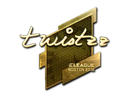 Twistzz (Gold) | Boston 2018 sticker