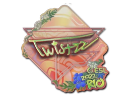Twistzz (Holo) | Rio 2022 sticker