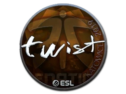 twist (Foil) | Katowice 2019 sticker