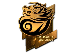 Tyloo (Gold) | Boston 2018 sticker