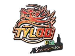 Tyloo (Holo) | Stockholm 2021 sticker