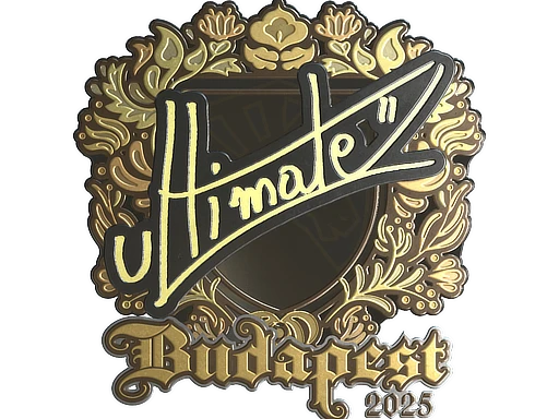 ultimate (Gold) | Budapest 2025 sticker