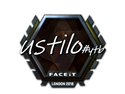 USTILO (Foil) | London 2018 sticker