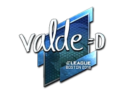 v4lde (Foil) | Boston 2018 sticker
