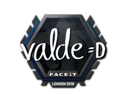 v4lde | London 2018 sticker