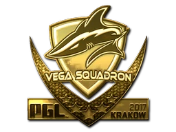 Vega Squadron (Gold) | Krakow 2017 sticker