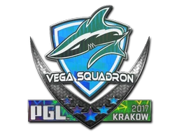 Vega Squadron (Holo) | Krakow 2017 sticker