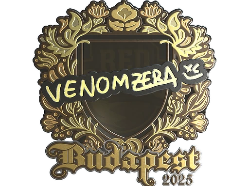 venomzera (Gold) | Budapest 2025 sticker