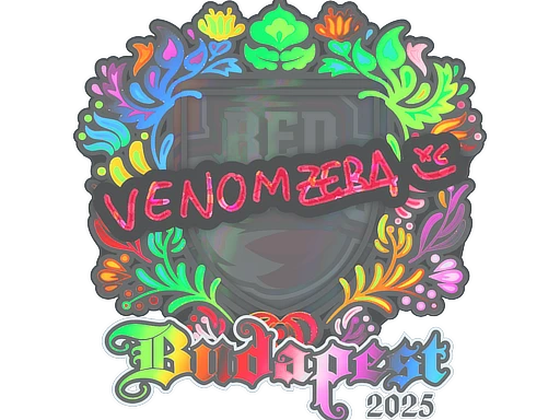 venomzera (Holo) | Budapest 2025 sticker