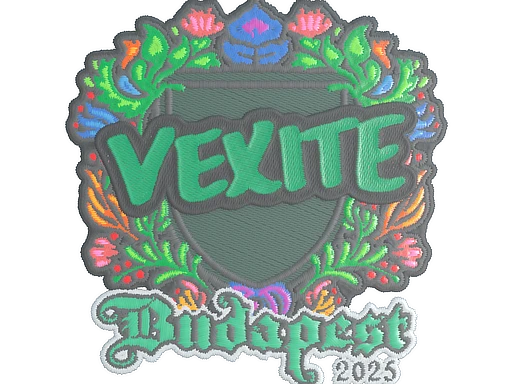 vexite (Embroidered) | Budapest 2025 sticker
