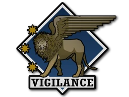 Vigilance sticker