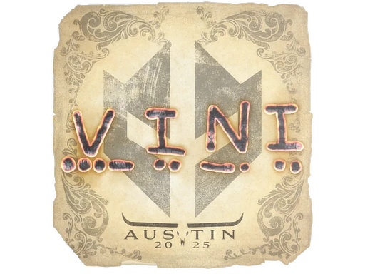 VINI | Austin 2025 sticker