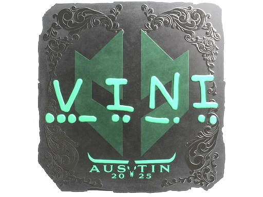 VINI (Foil) | Austin 2025 sticker