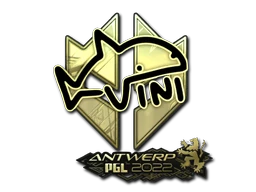 VINI (Gold) | Antwerp 2022 sticker