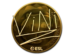VINI (Gold) | Katowice 2019 sticker